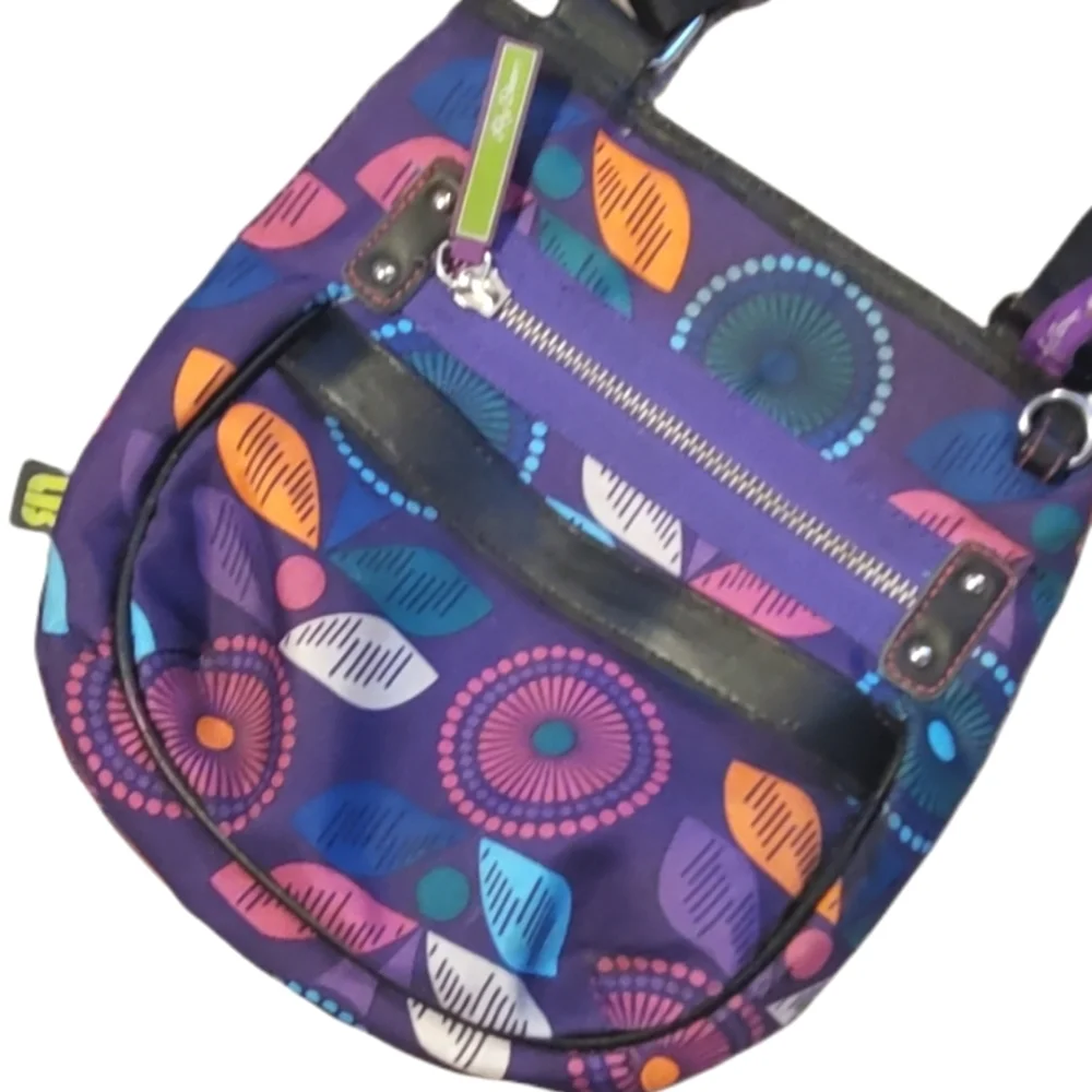 Lillybloom Purple colorful cute crossbody bag. - Picture 3 of 10